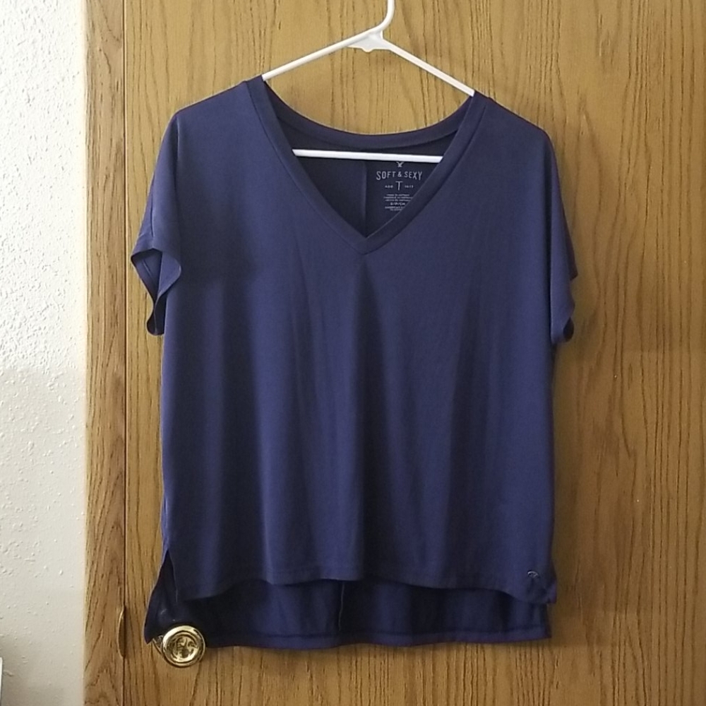 Dark Blue Top